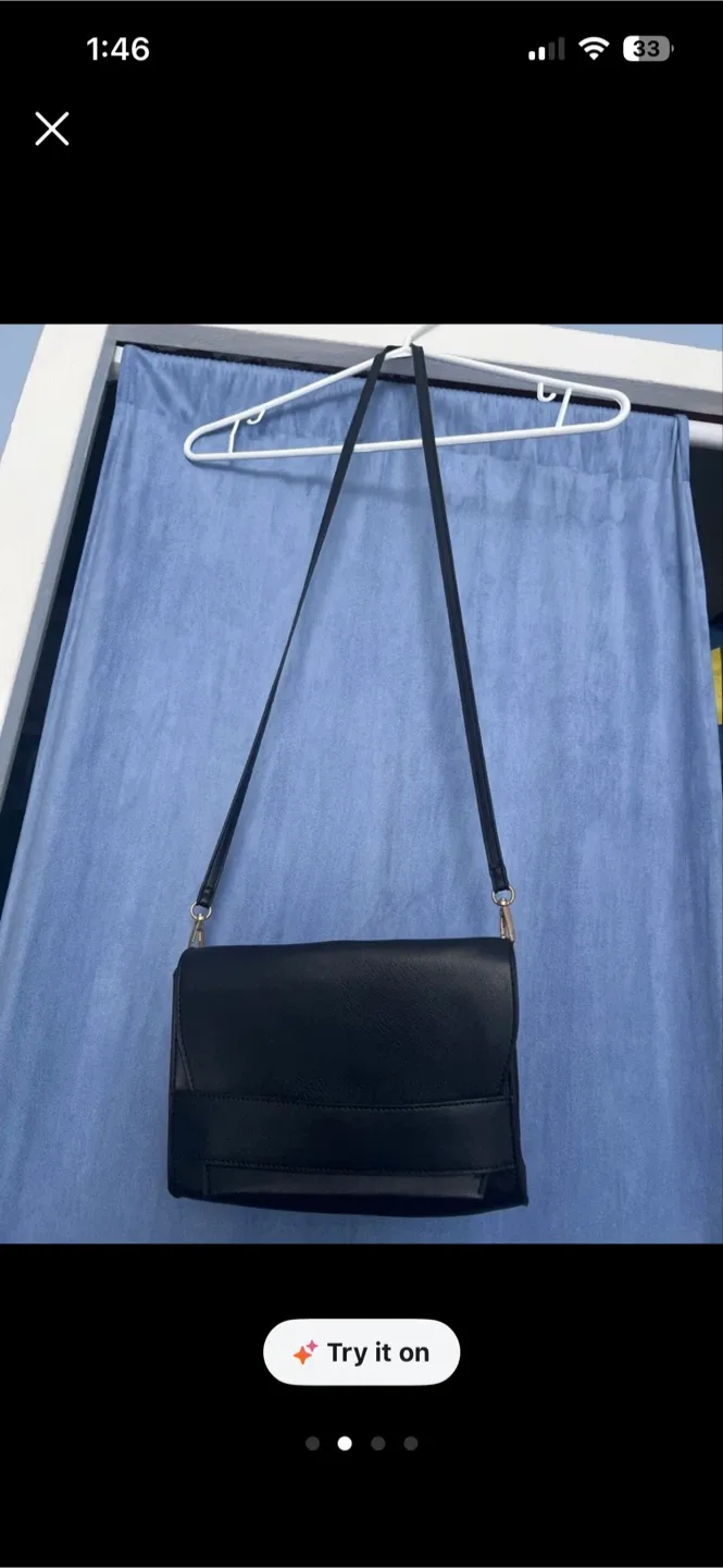 Summer & Rose Black Shoulder Bag image indicator(3)