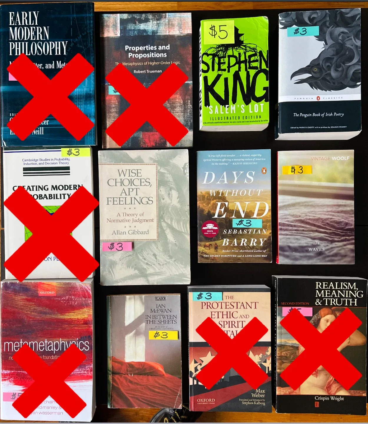 UPDATED 12/1 : BOOK SALE 😃- All Priced - MOVING OUT SALE ✈️ image indicator(5)