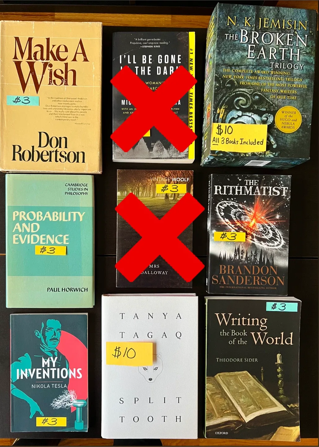 UPDATED 12/1 : BOOK SALE 😃- All Priced - MOVING OUT SALE ✈️ image indicator(8)