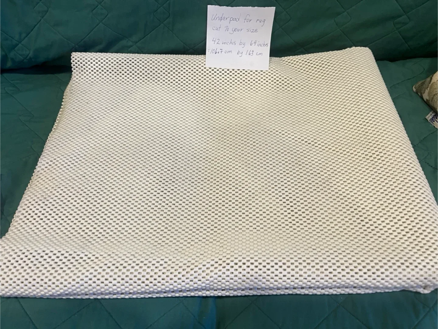 Carpet and Rug padding/ underlay image indicator(9)