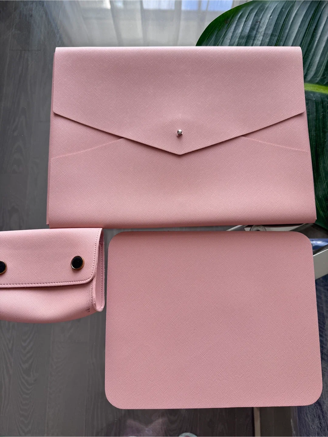 Pink Laptop Sleeve and Accessories