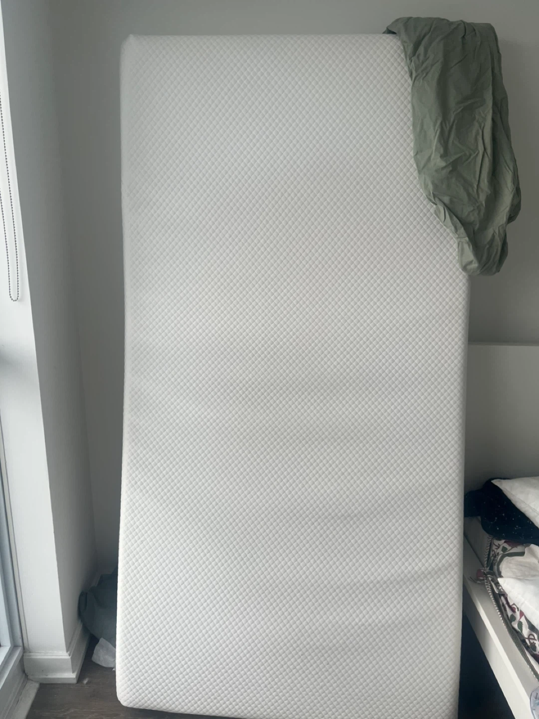 #Cleanout Gently used twin memory foam mattress