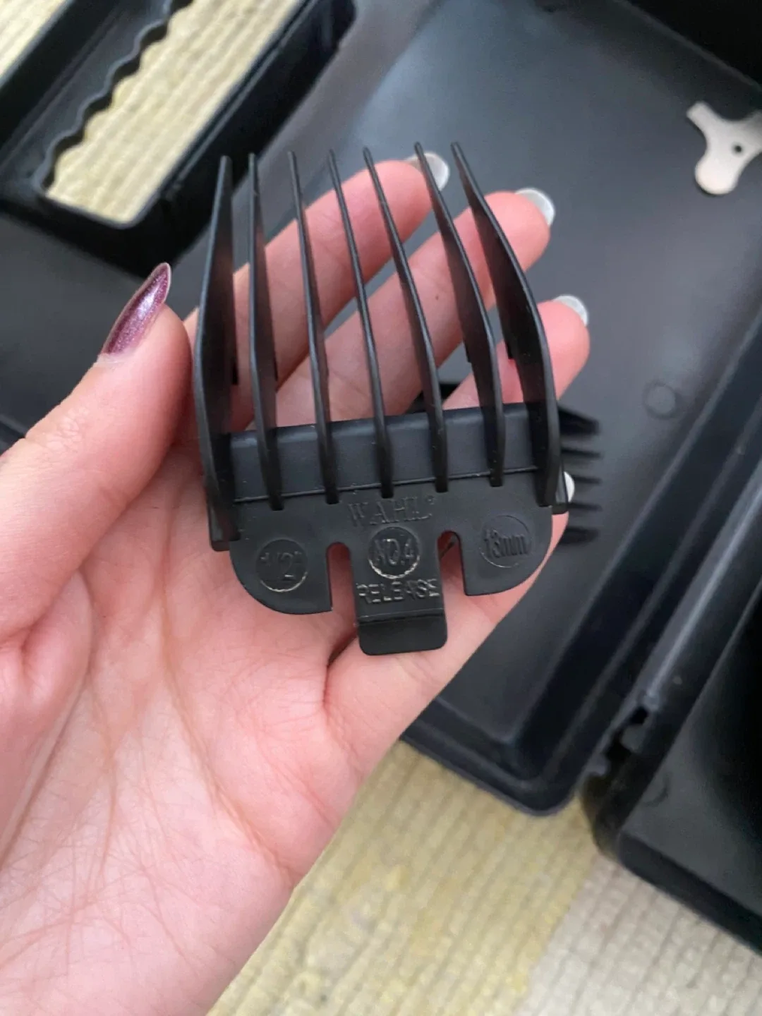 WAHL hair trimmer / clipper #Cleanout image indicator(4)