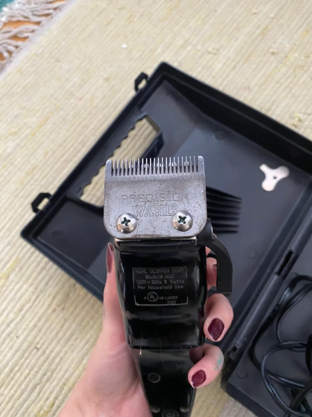 WAHL hair trimmer / clipper #Cleanout image indicator(2)