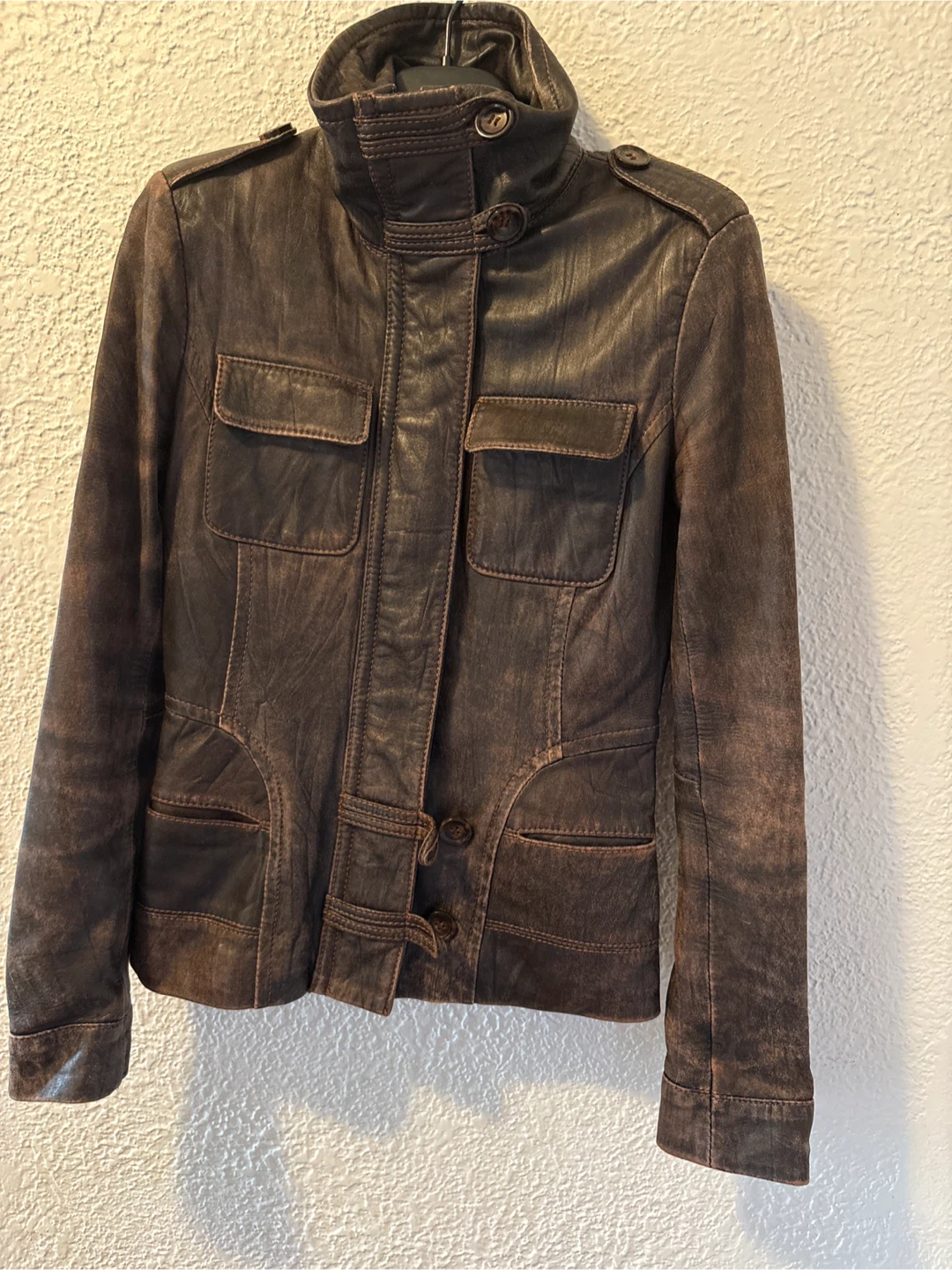 Danier Leather Jacket - Size 2XS - photo 2