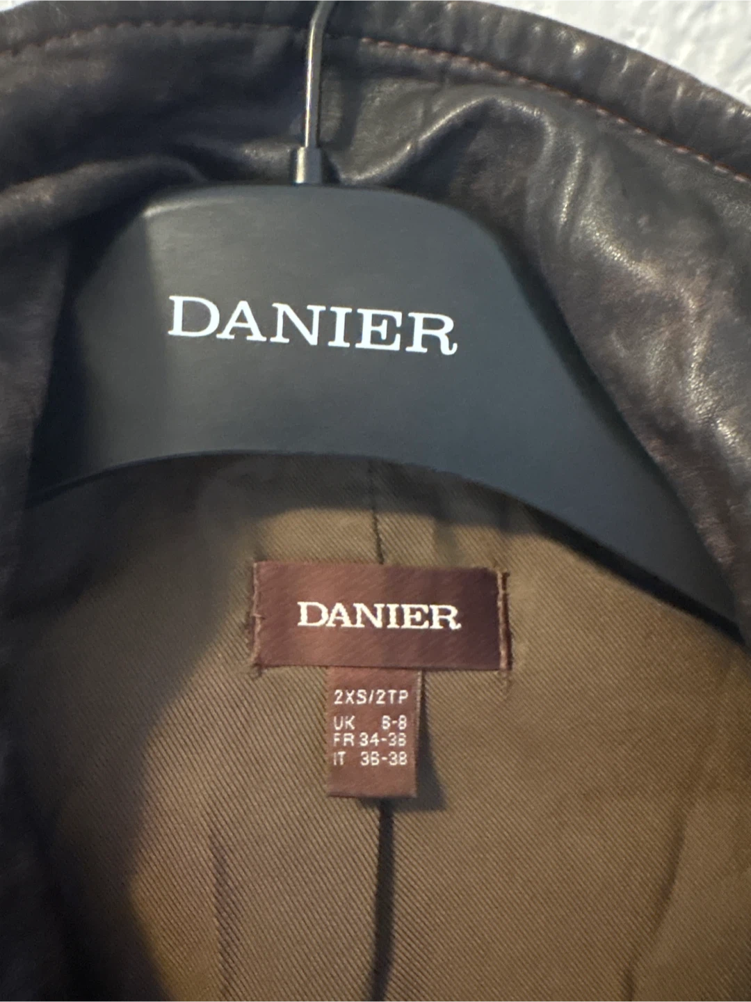 Danier Leather Jacket - Size 2XS - photo 3