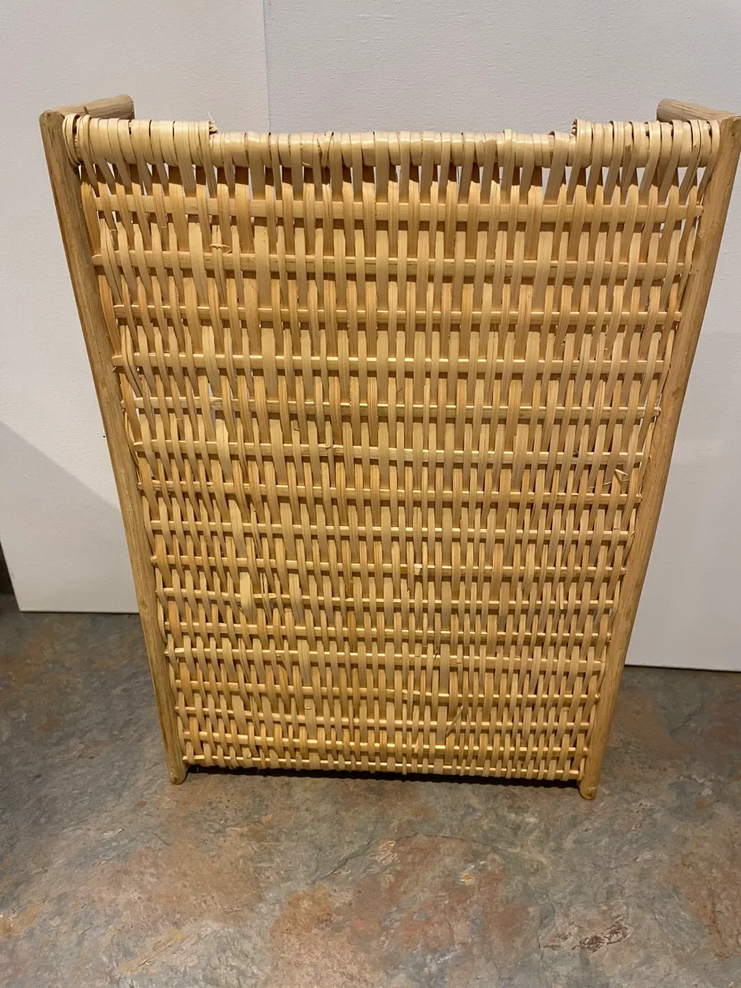 Wicker Shelf Unit with 3 Baskets image indicator(3)