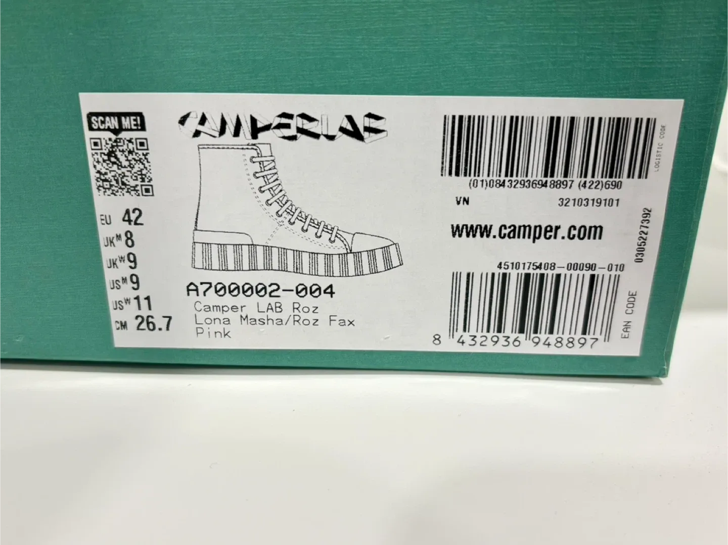 CamperLab Roz high top sneakers New! CamperLab shoes image indicator(9)