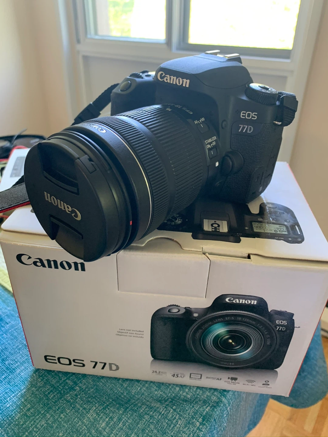 #Cleanout - Canon EOS 77D DSLR Camera with Lens