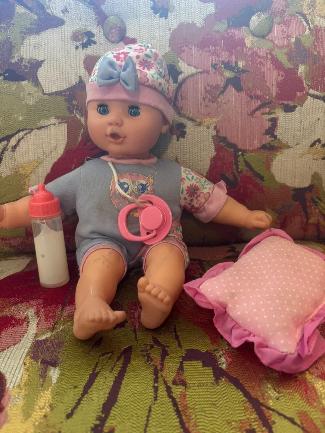Baby Doll with Bottle and Pacifier image indicator(2)