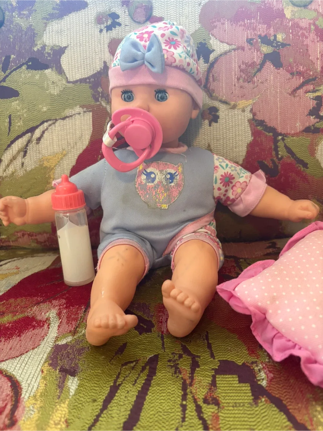 Baby Doll with Bottle and Pacifier image indicator(3)