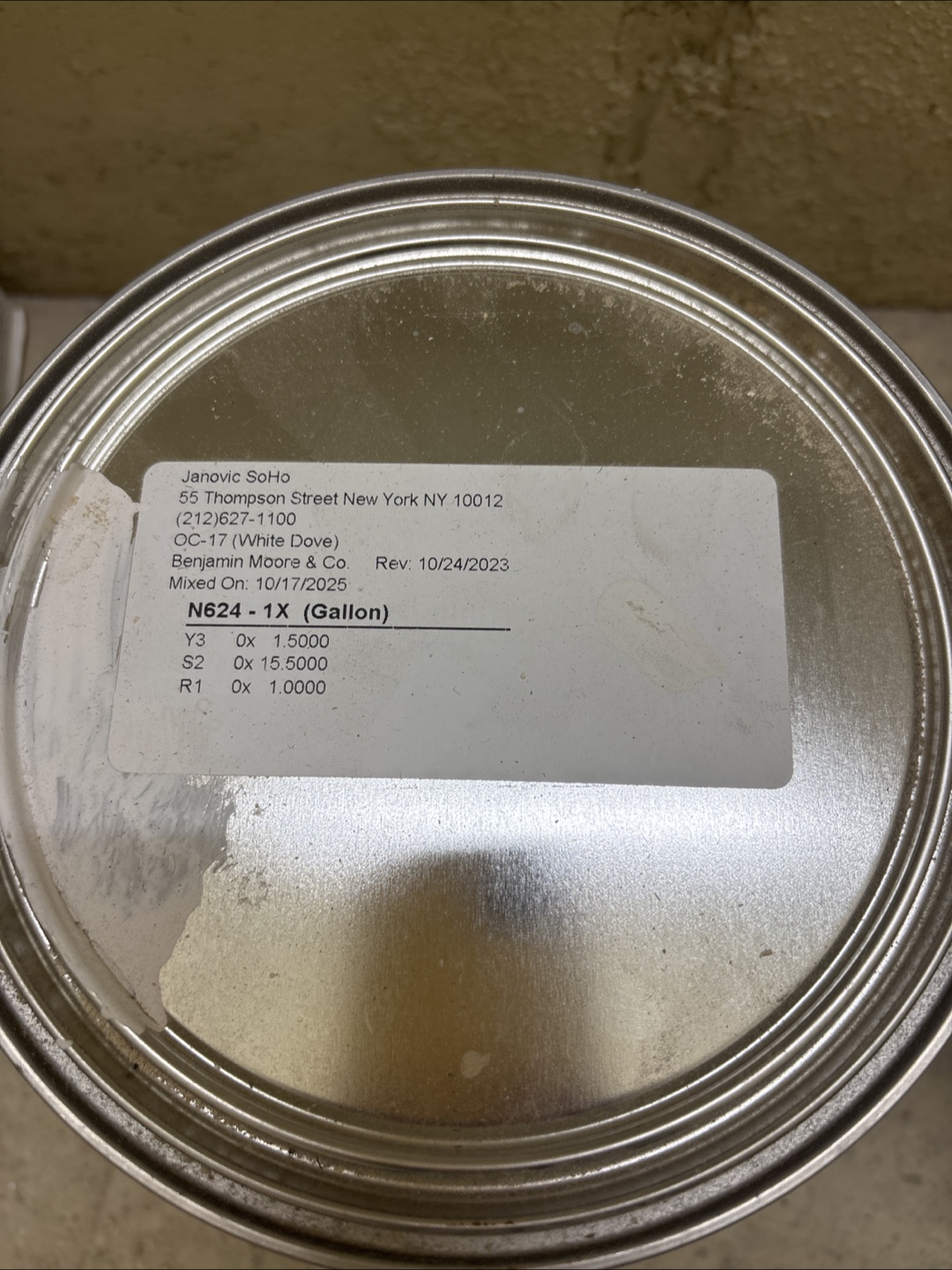 Benjamin Moore White Dove Paint Gallon - photo 2