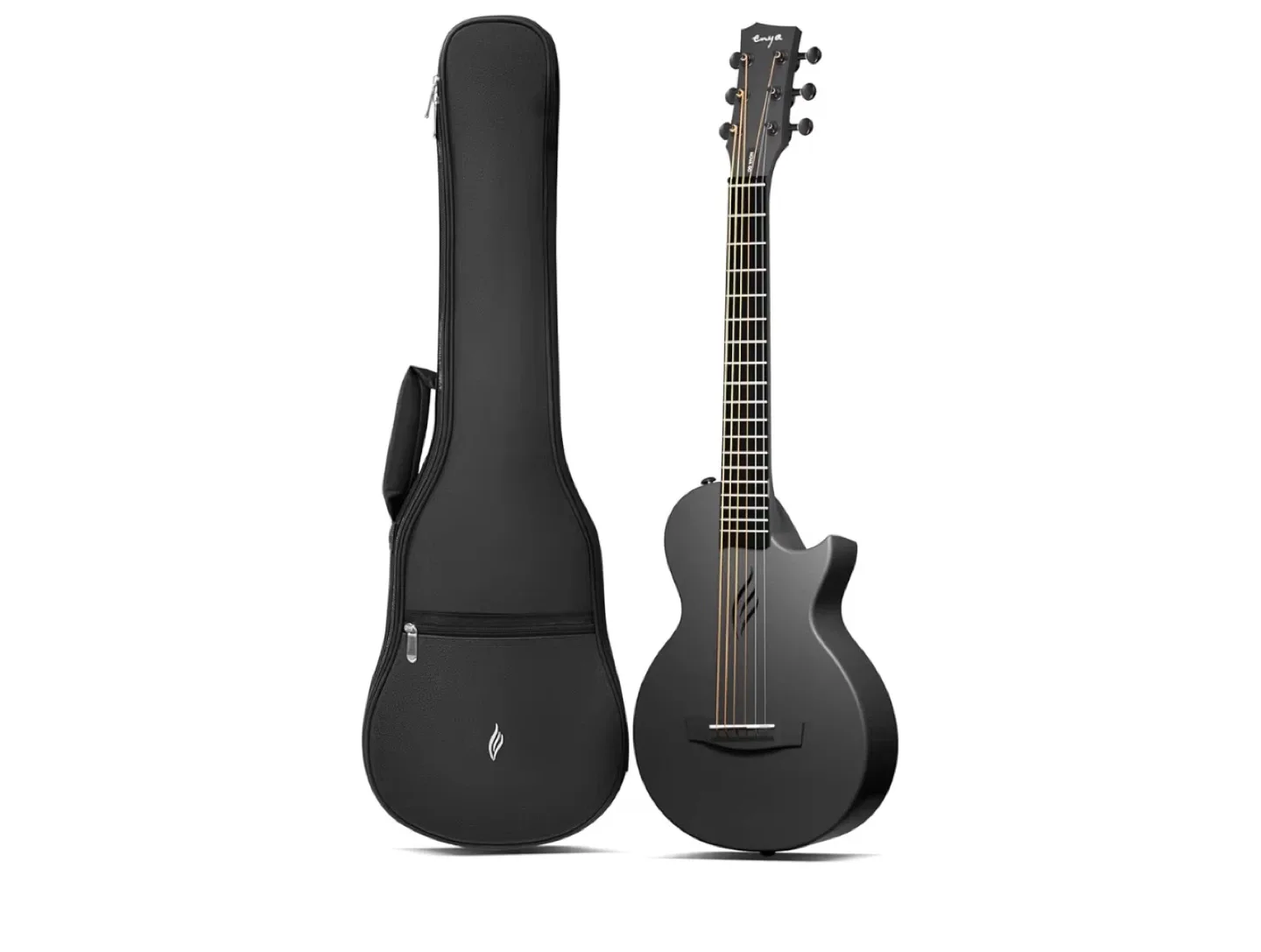 Enya NEXG 2N Carbon Fiber Acoustic Guitar - Black