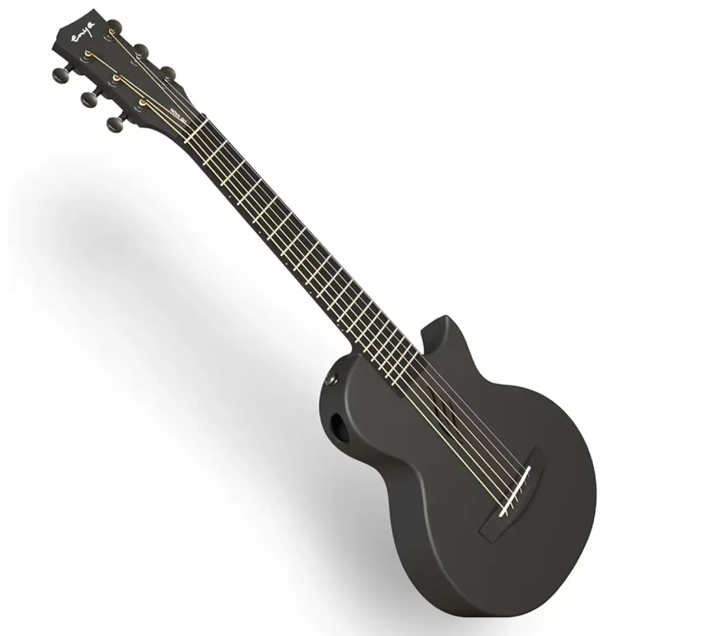Enya NEXG 2N Carbon Fiber Acoustic Guitar - Black image indicator(6)