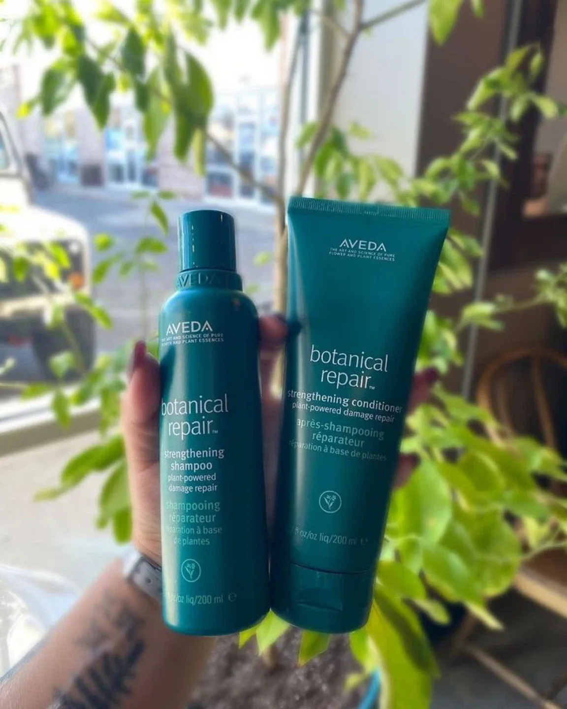 Aveda Botanical Repair Strengthening Shampoo & Conditioner Duo