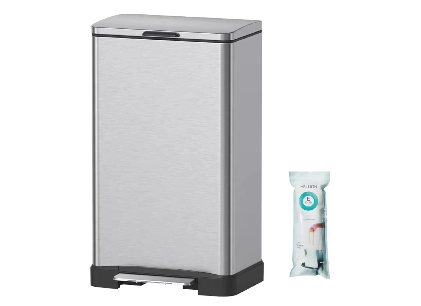 Stainless Steel Step Trash Can