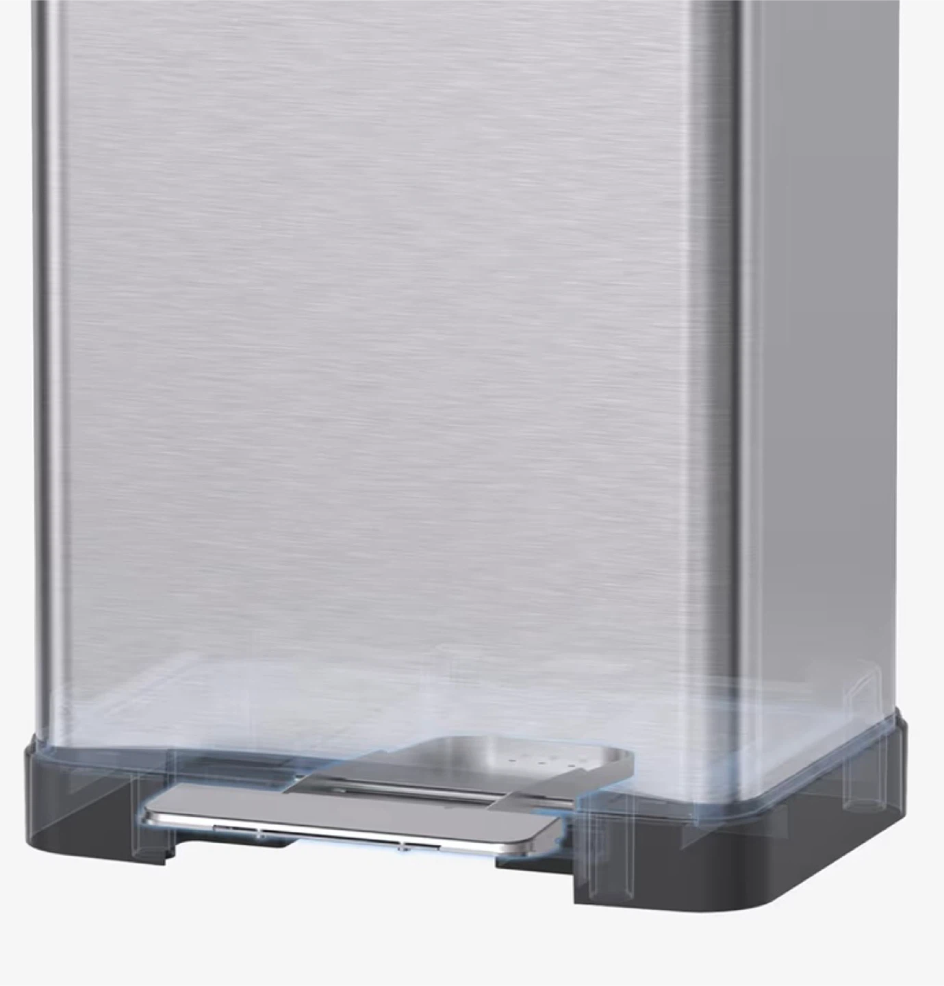 Stainless Steel Step Trash Can - photo 5