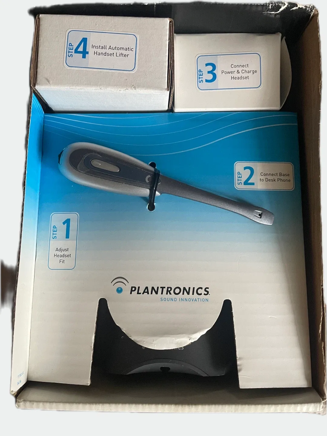 Plantronics CS555 Wireless Office Headset System image indicator(3)