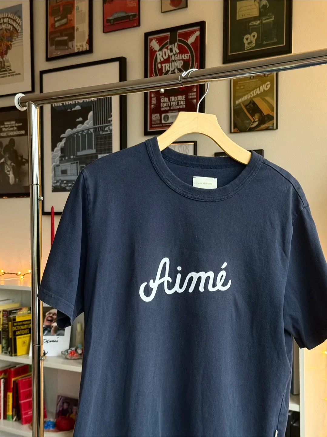 Aime Leon Dore Chain Stitch Logo Tee - Medium