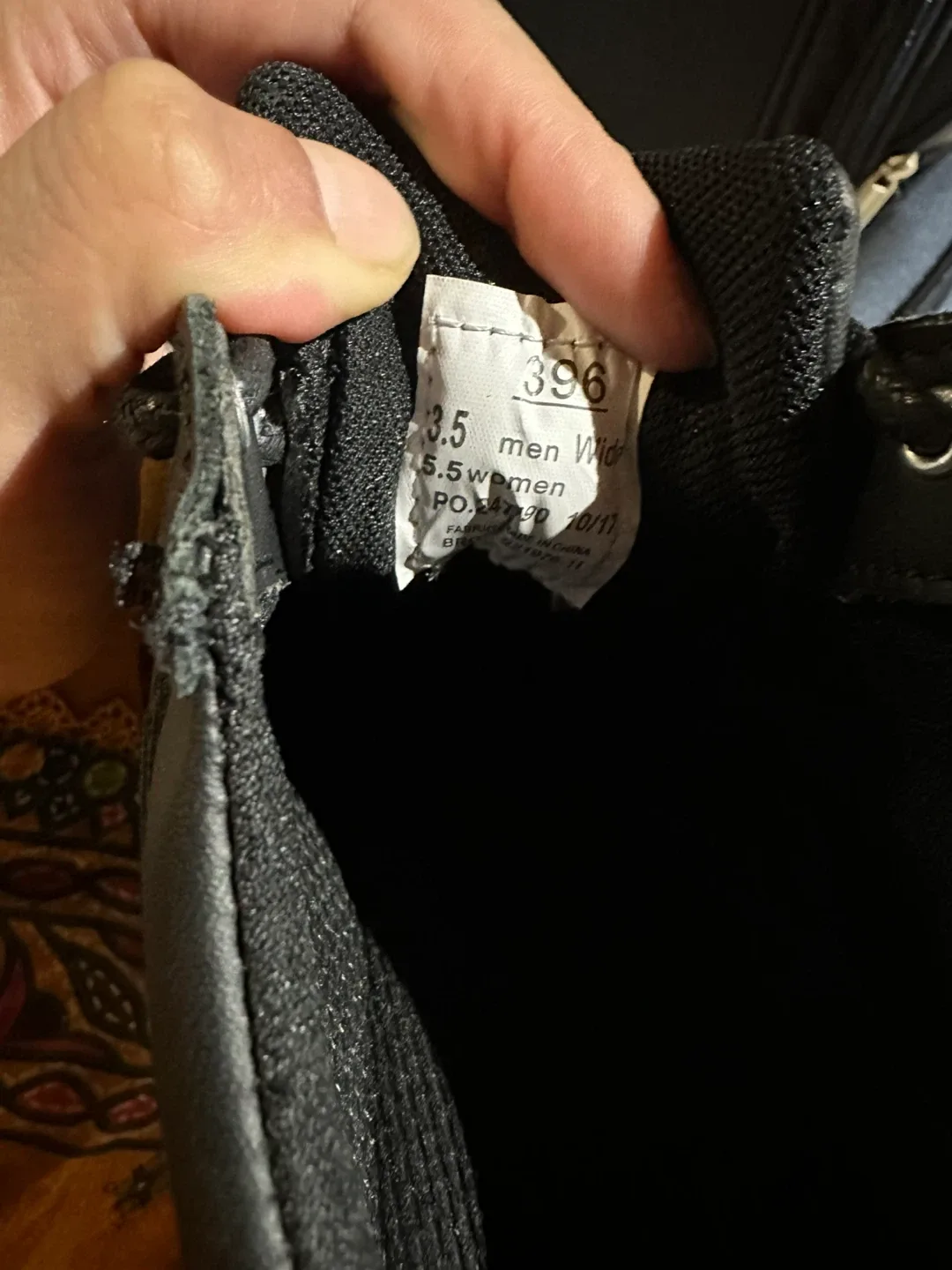 Black Safety Shoes - Men's 3.5 Wide image indicator(2)