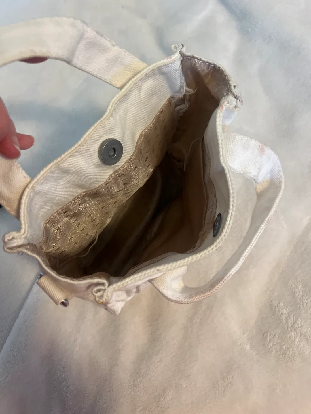 Mini Tote Bag - White image indicator(3)