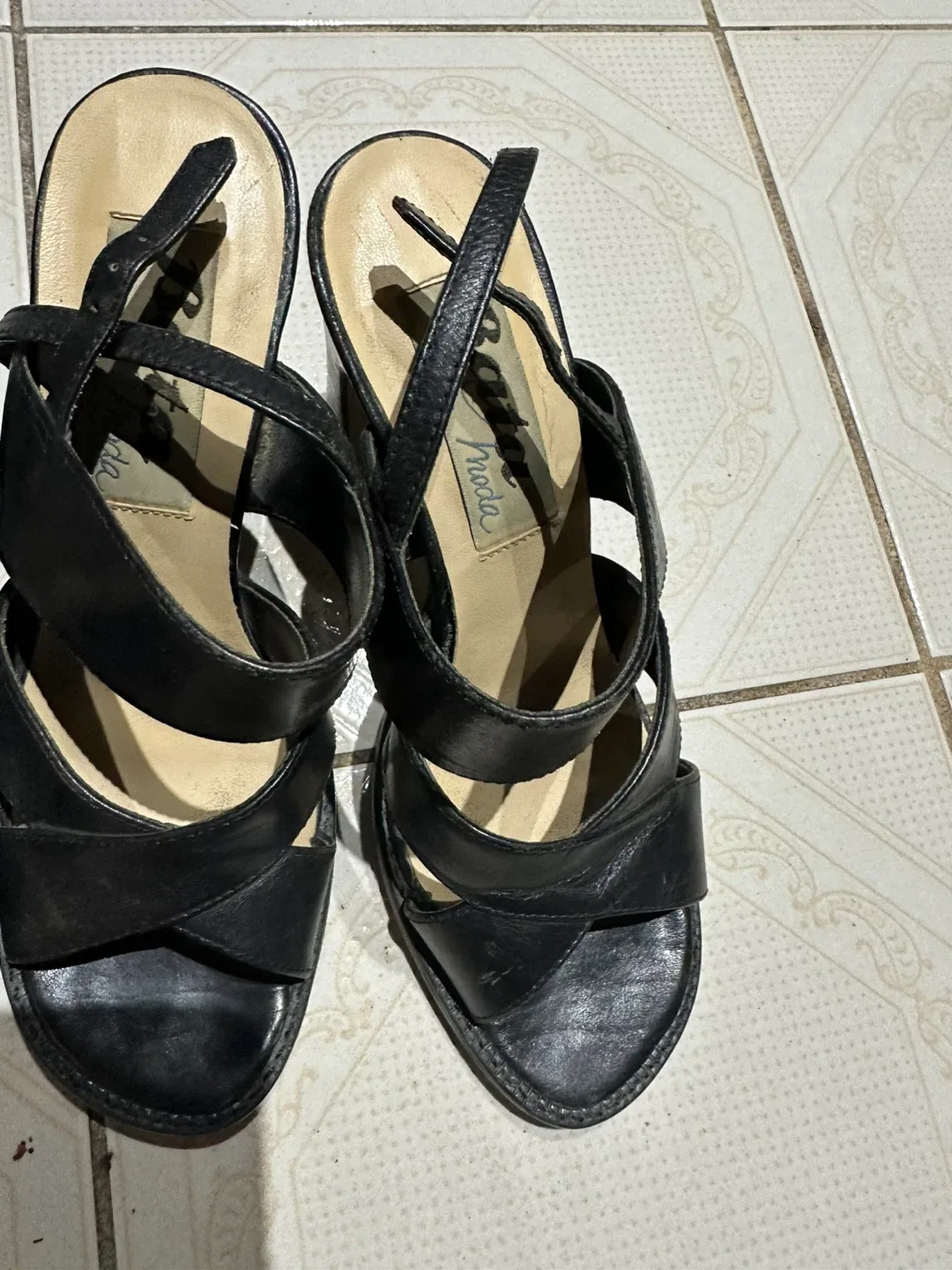 Bata Moda Black Heels