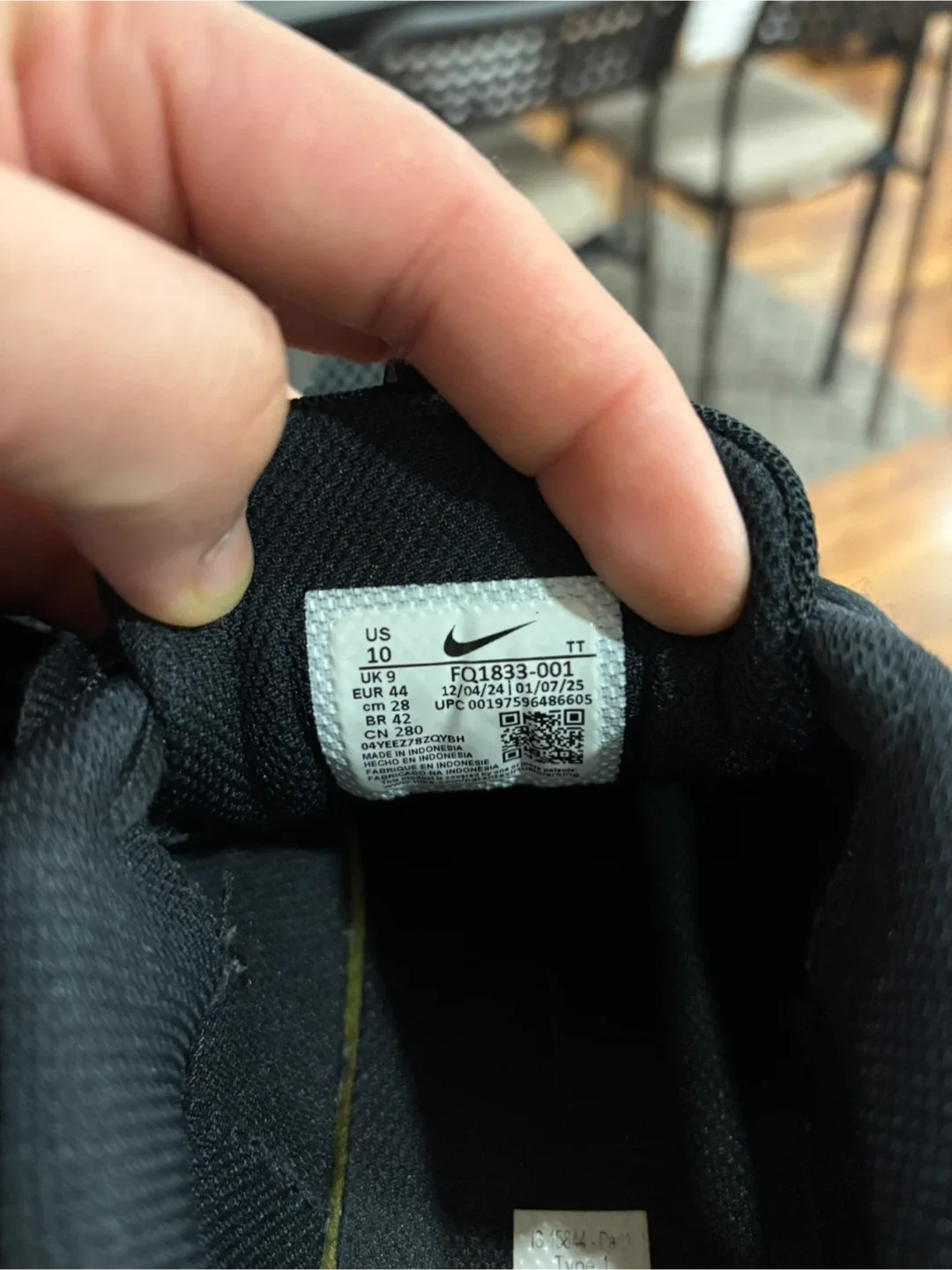 Nike Air Max Sequent 4.5 Black US 10 image indicator(3)