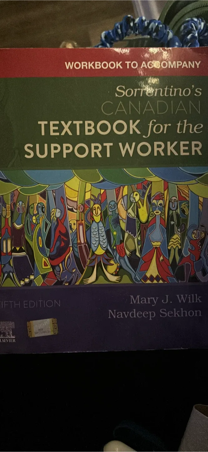 Sorrentino's Canadian Textbook for Support Worker