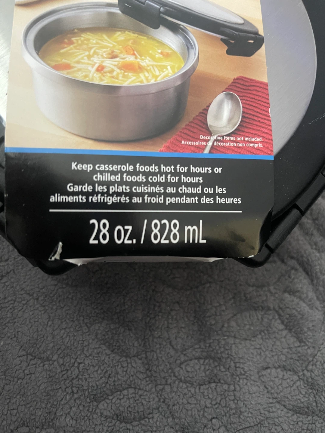 Mainstays Insulated Food Container - 28 oz - photo 3