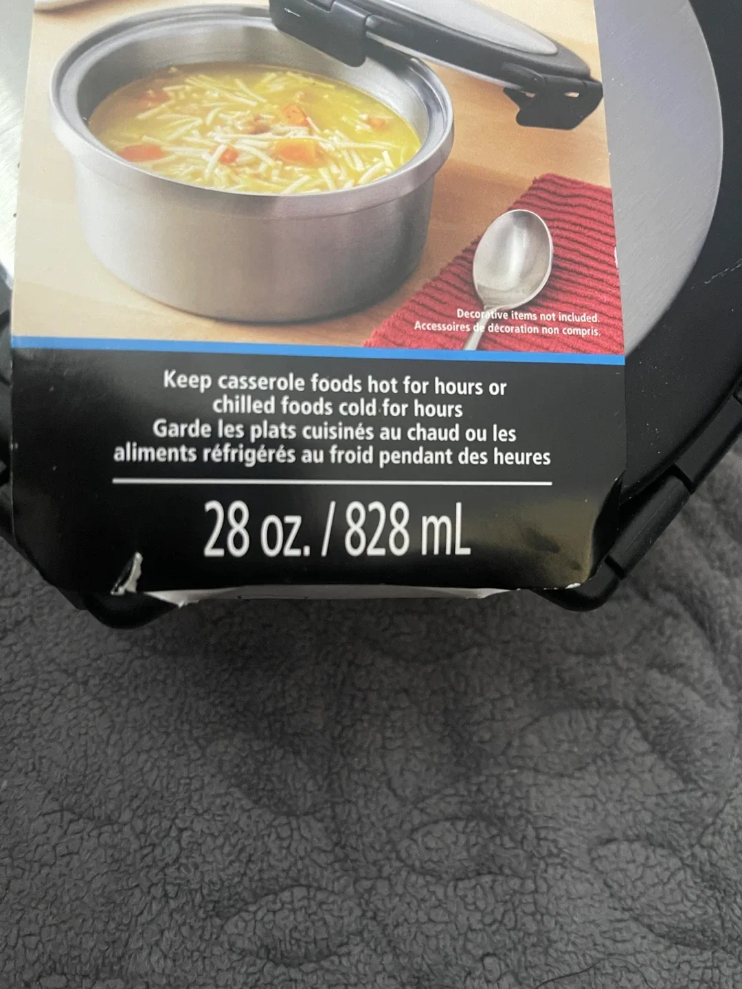 Mainstays Insulated Food Container - 28 oz image indicator(3)