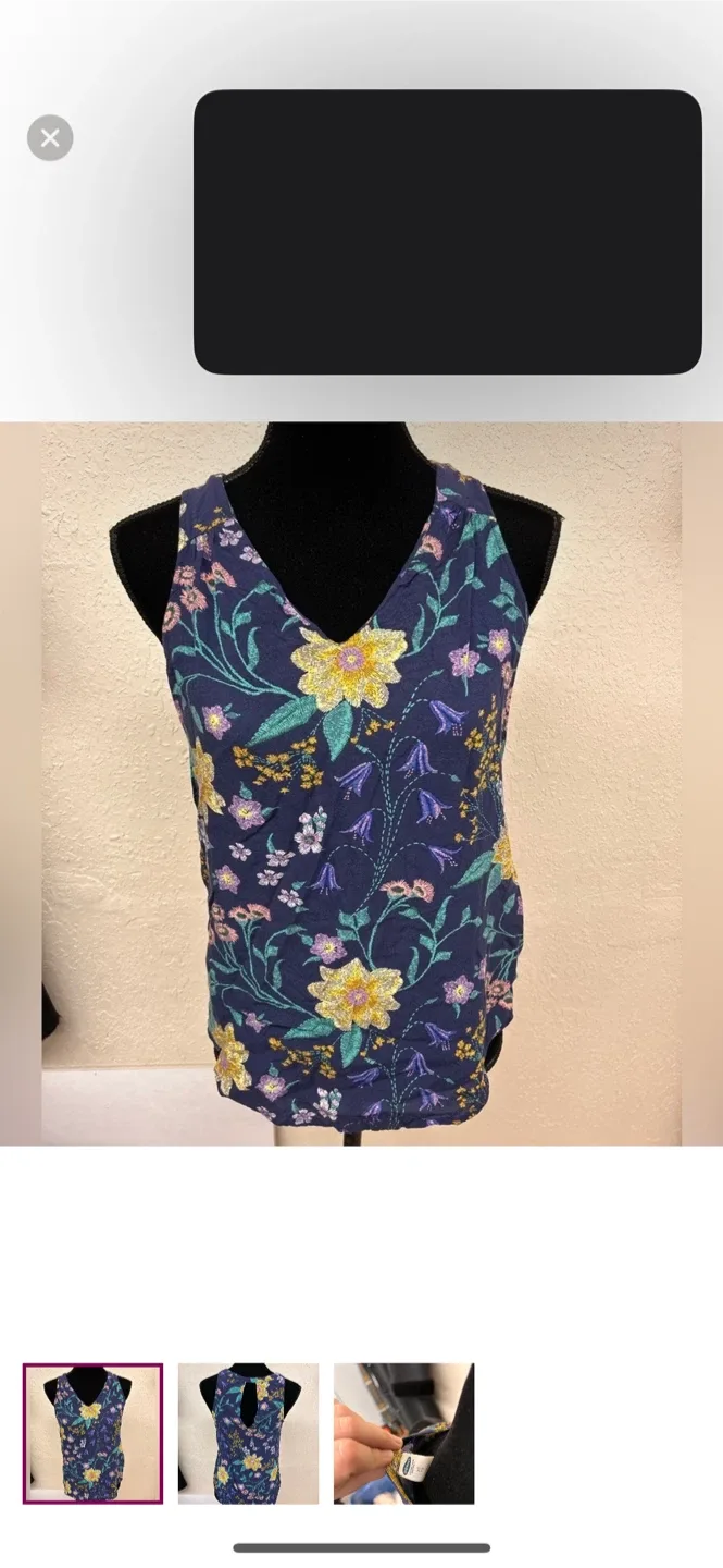 Old Navy Floral Tank Top - Size XS