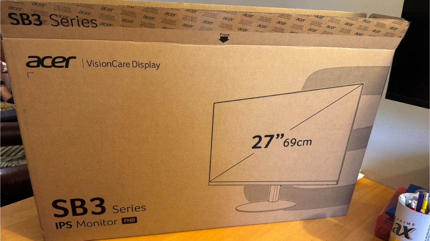 ✨ Acer SB3 Series 27” IPS Monitor – Like New! ✨ image indicator(3)
