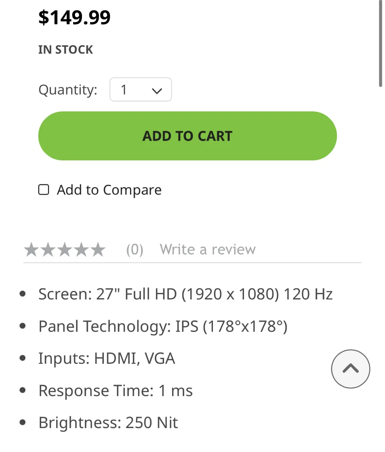 ✨ Acer SB3 Series 27” IPS Monitor – Like New! ✨ image indicator(5)