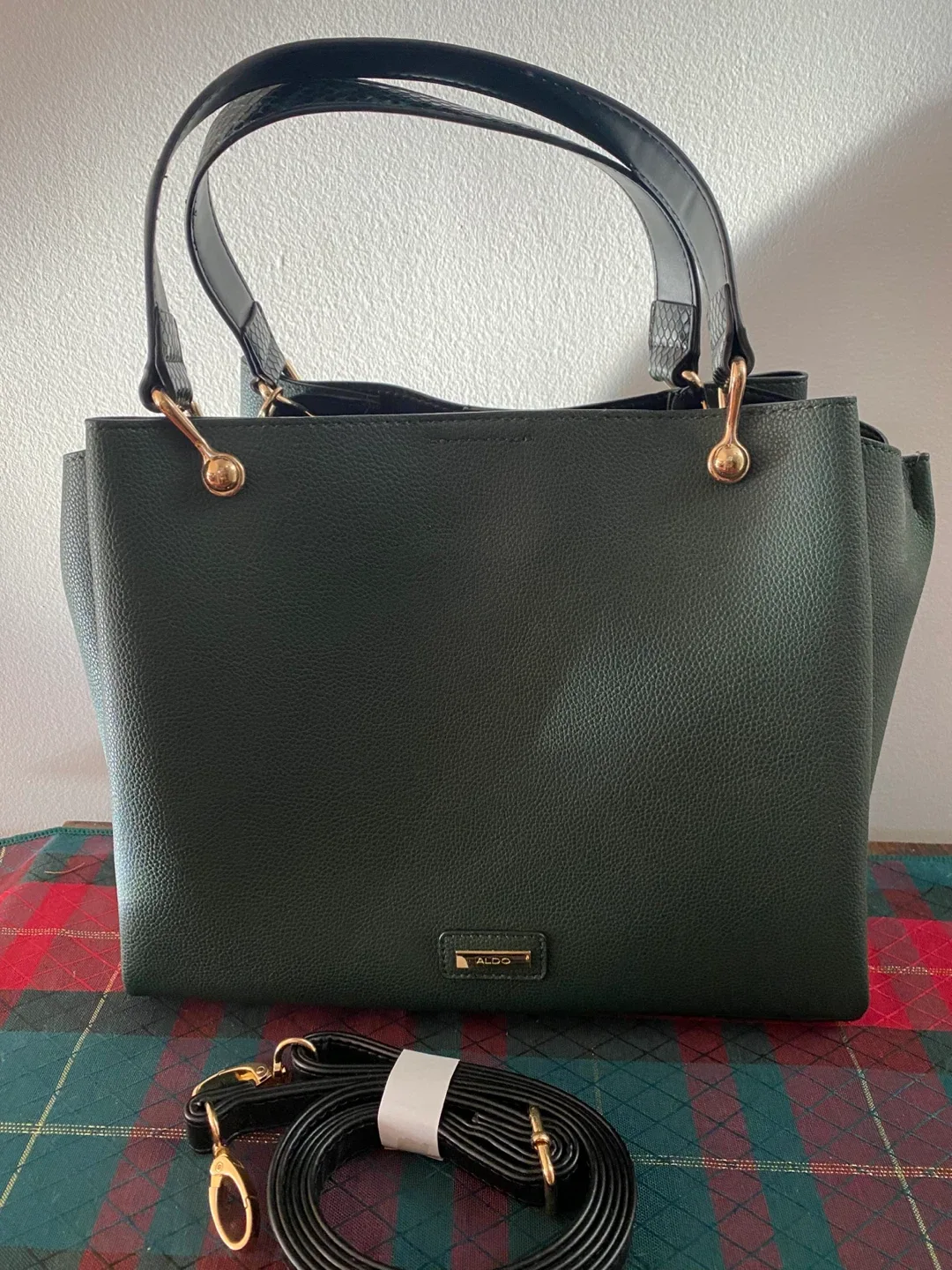 ALDO Green Tote Bag #Cleanout image indicator(2)