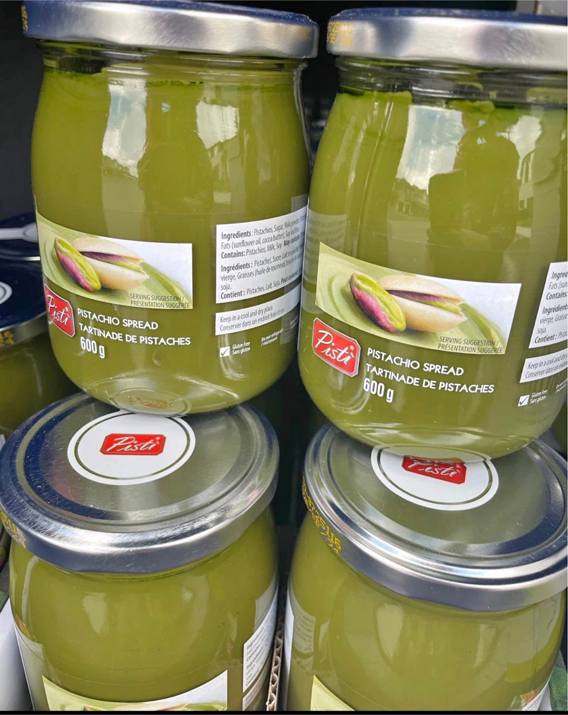 Pisti Spreadable Pistachio Cream – 600g (20 Available - photo 3