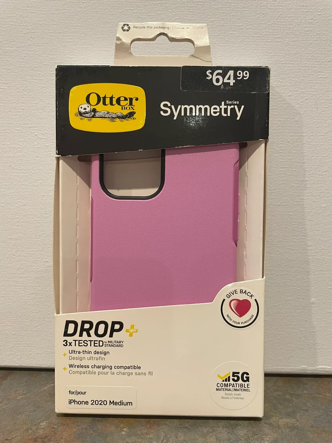 OtterBox Symmetry Series Pink iPhone 2020 Case