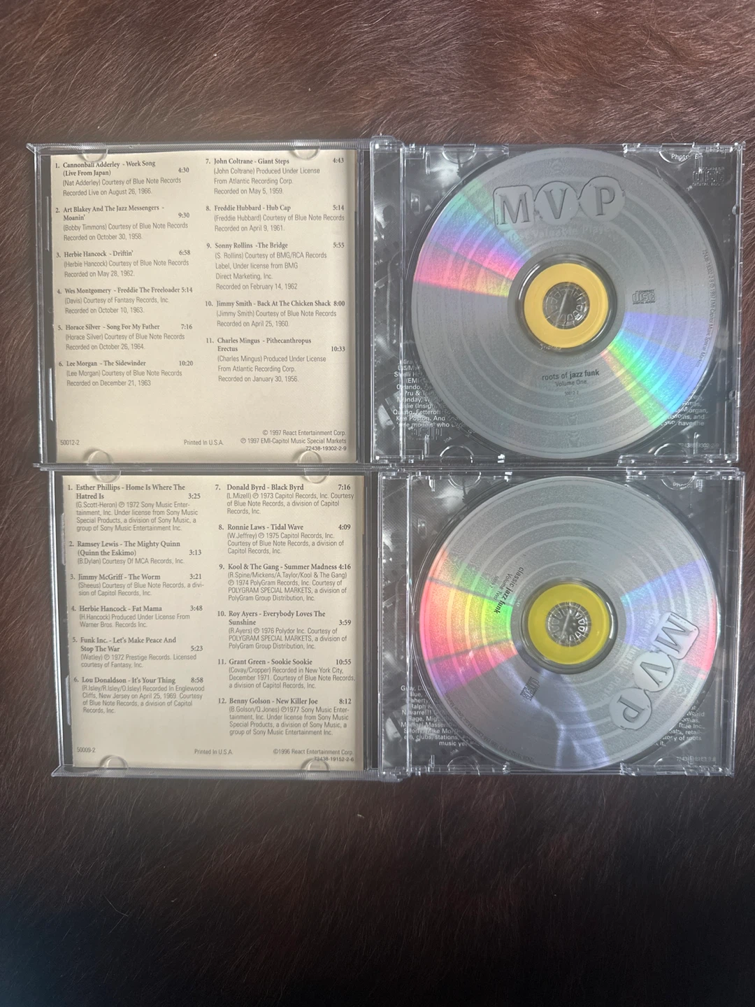 MVP Classic Jazz Funk CDs - Volumes 1 & 2 - photo 2