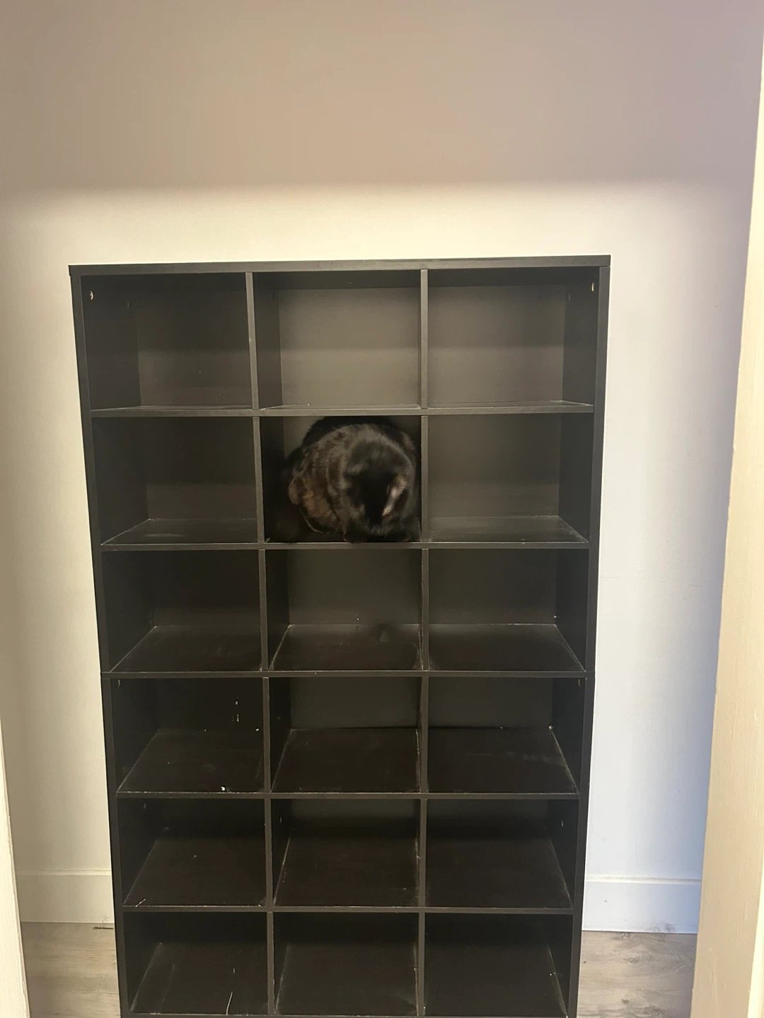 Black Shelving Unit - photo 3