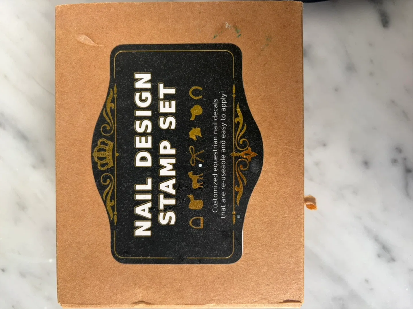 Horse Nail Design Stamp Set