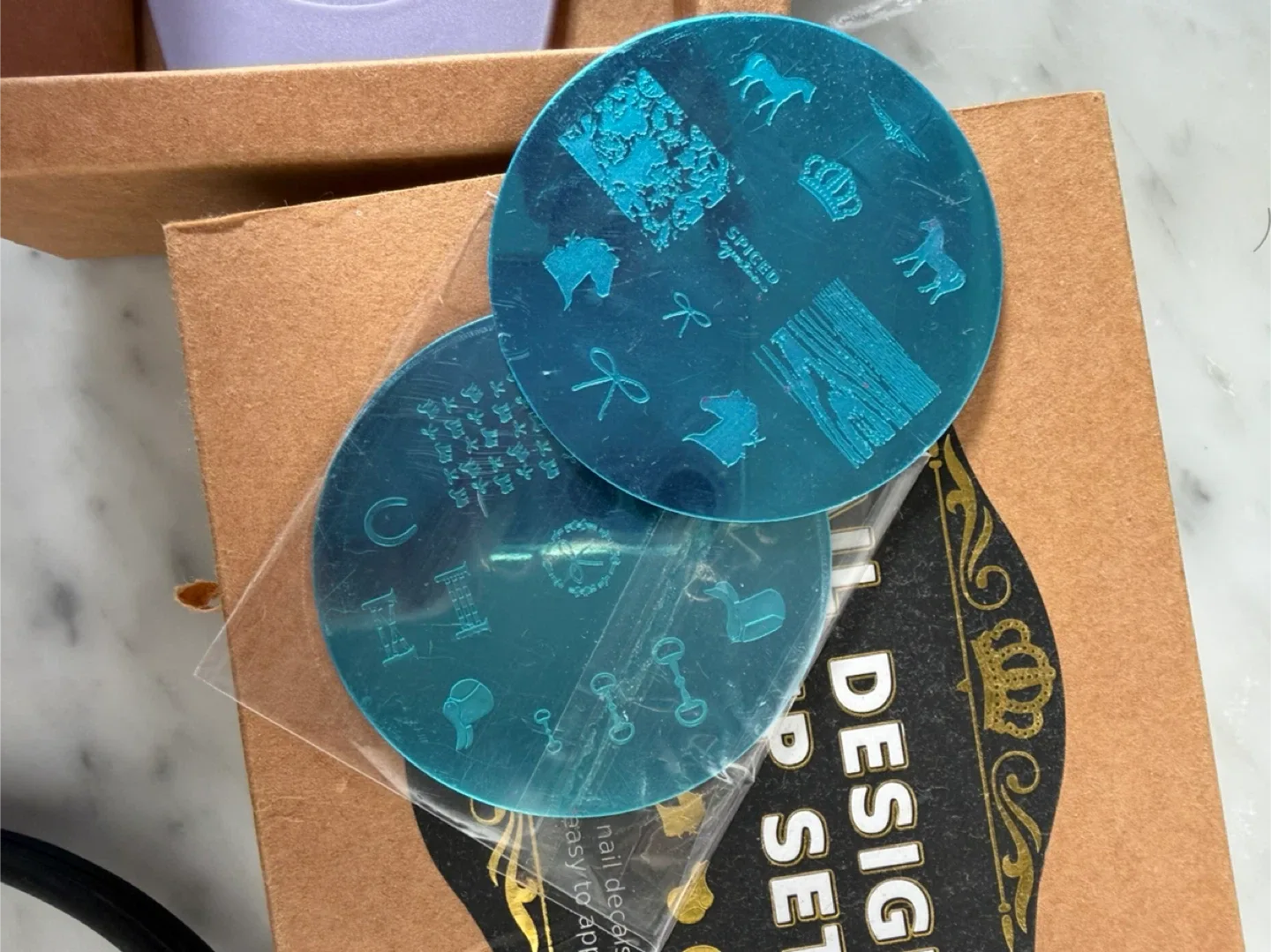 Horse Nail Design Stamp Set image indicator(2)