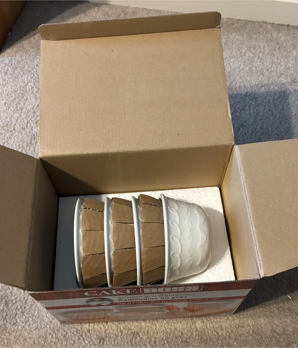 Cake Boss Stoneware Ramekins, NEW #Cleanout image indicator(2)