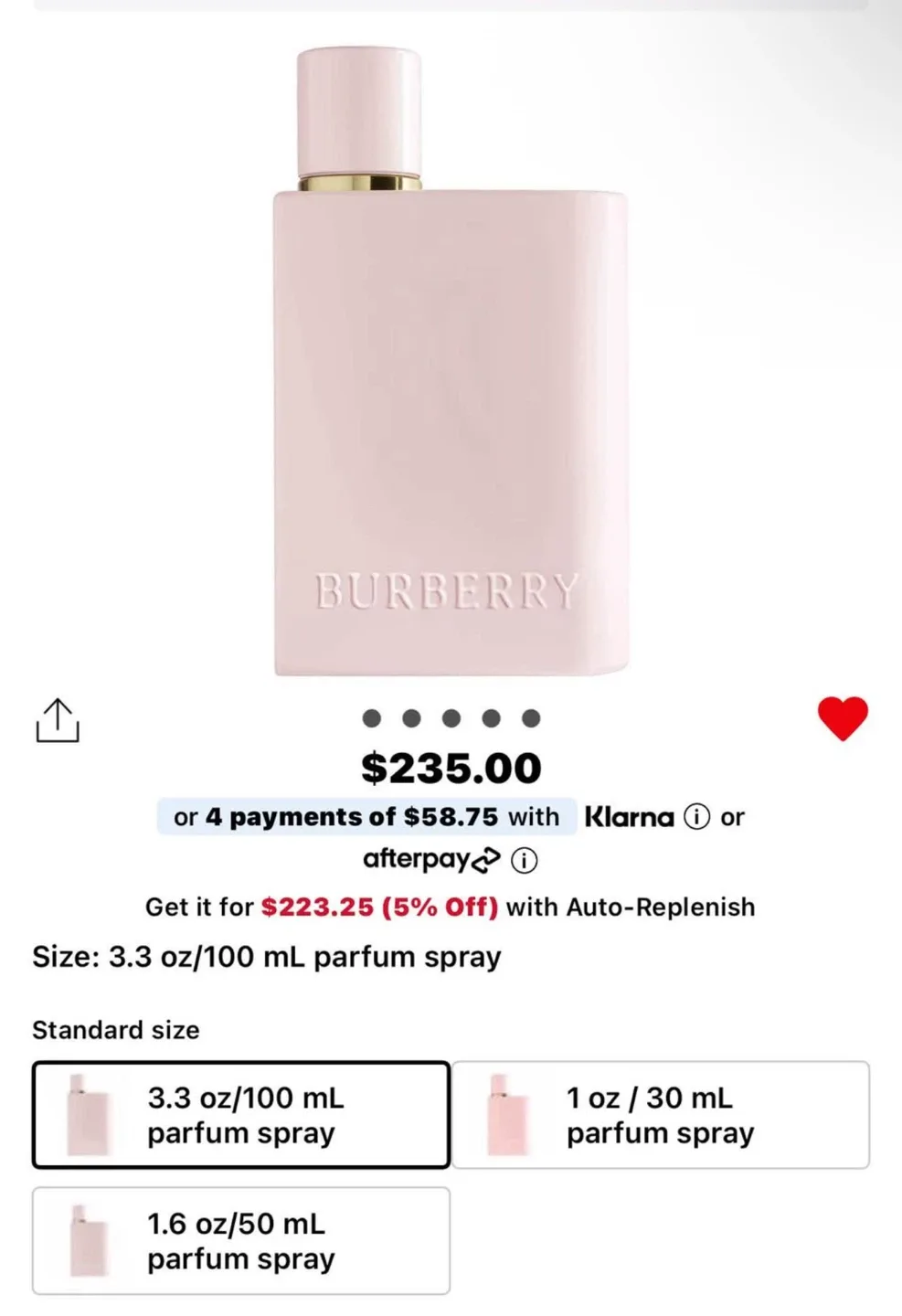 Burberry Her Elixir de Parfum 100ml (New) image indicator(4)