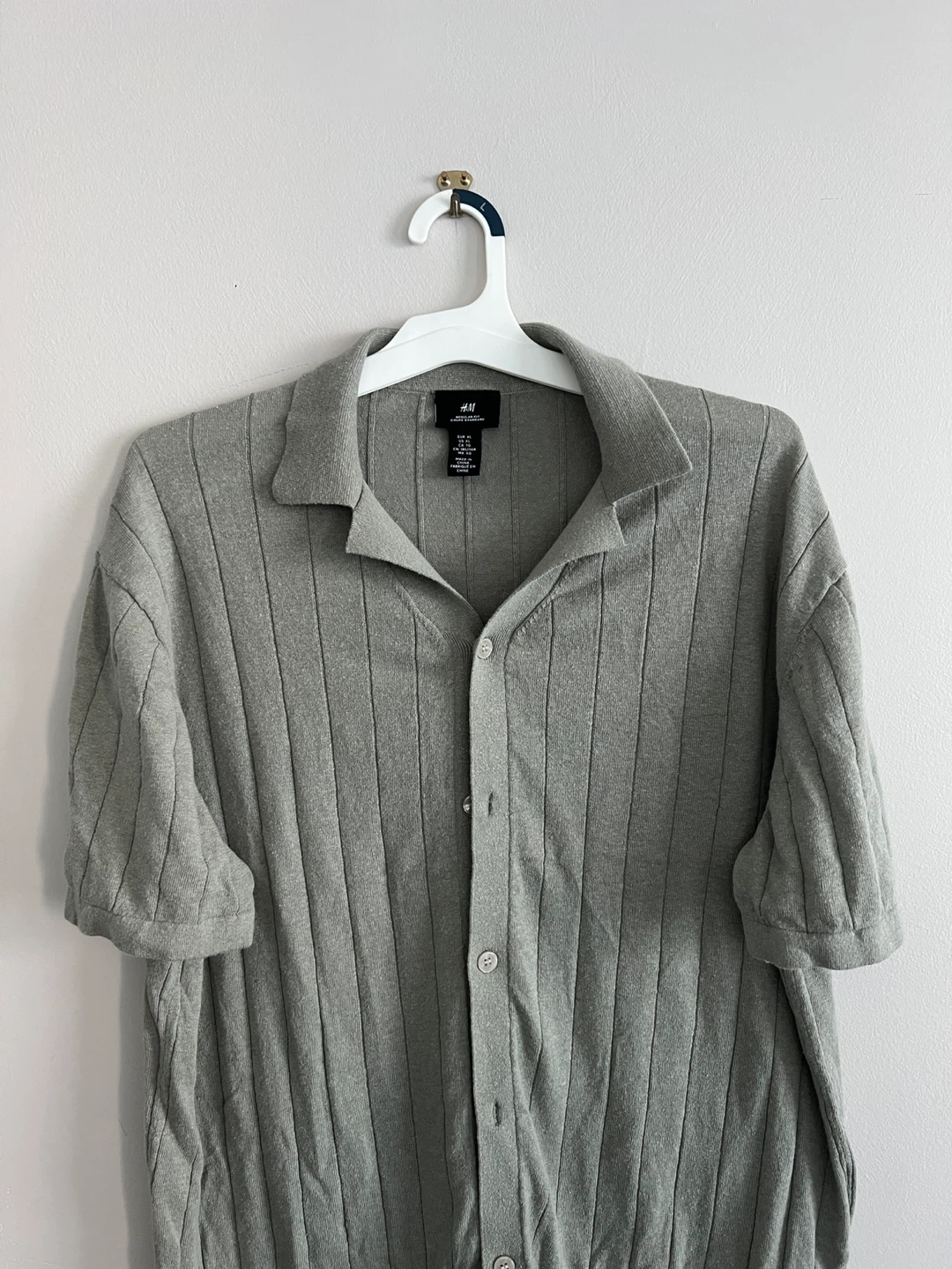 H&M XL Regular Fit Knit Resort shirt - photo 3