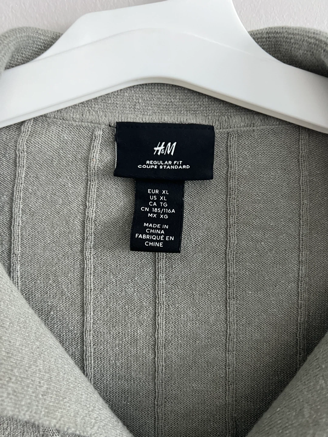 H&M XL Regular Fit Knit Resort shirt - photo 4