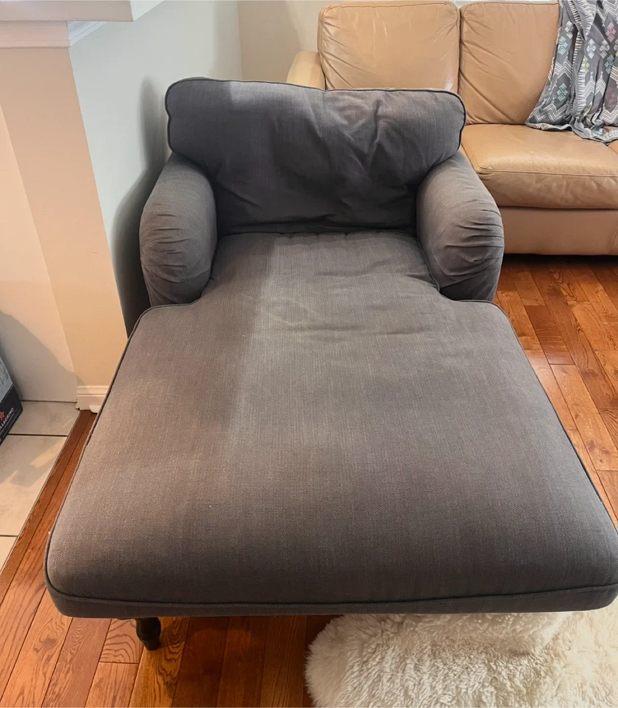 Grey Chaise Lounge Chair - IKEA