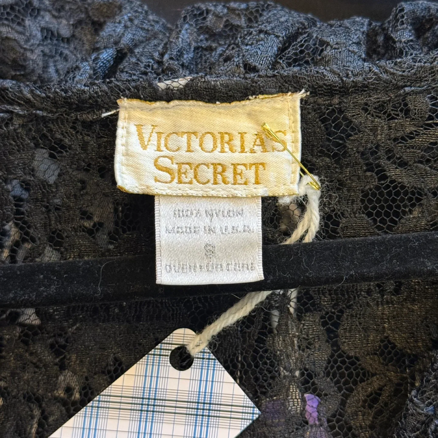 Victoria's Secret Black Lace Top - Size S image indicator(5)