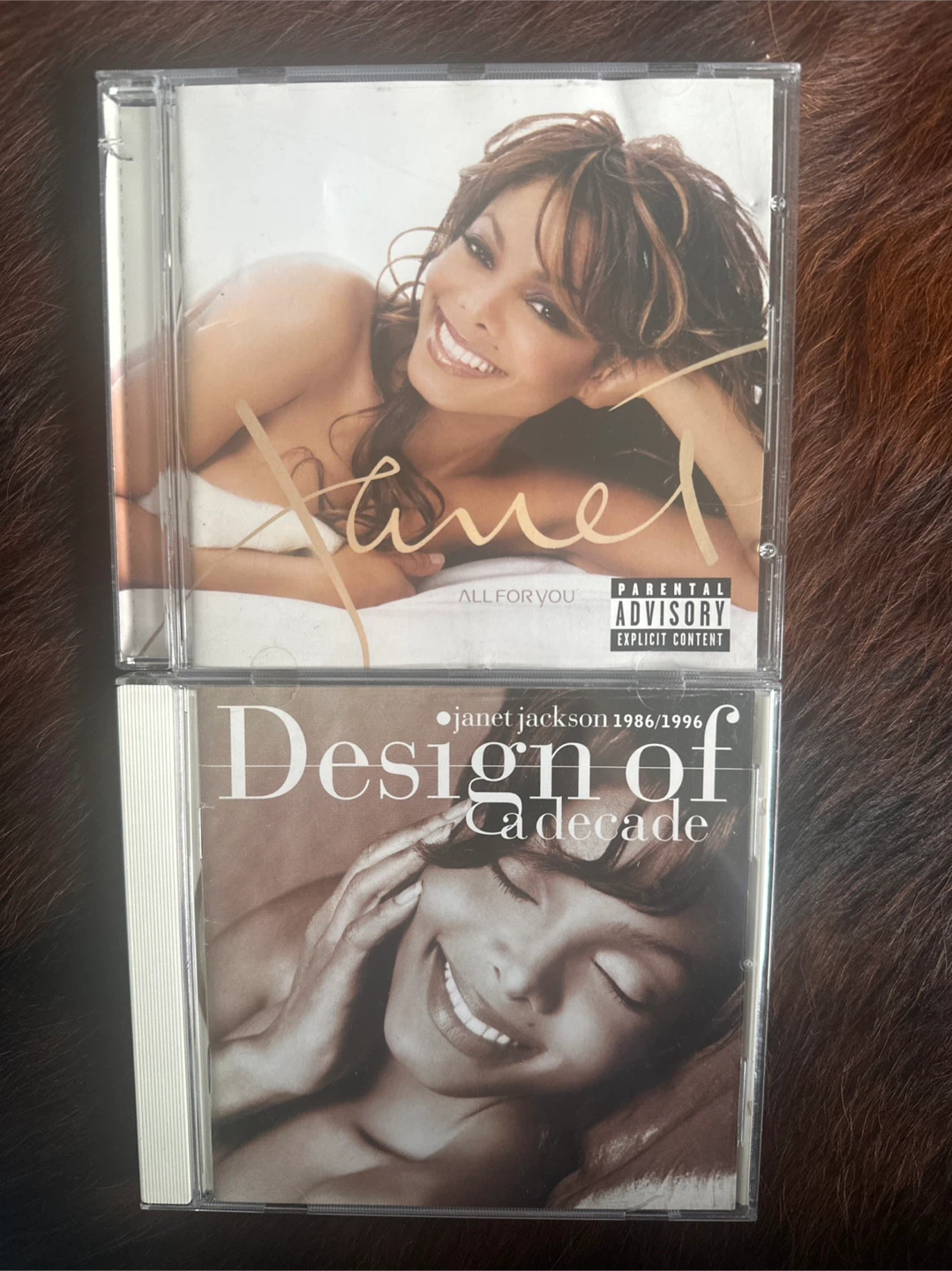 Janet Jackson CDs - All For You & Design of a Decade