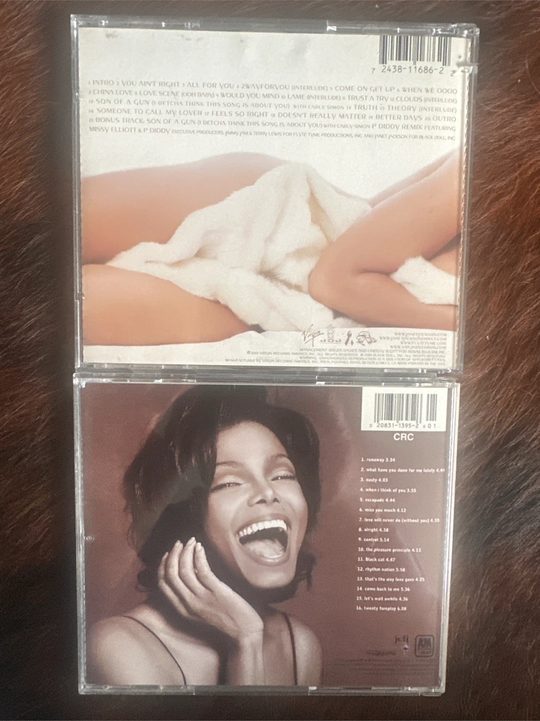 Janet Jackson CDs - All For You & Design of a Decade - photo 2