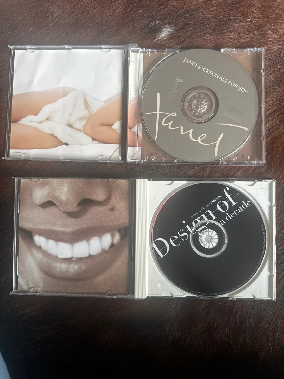Janet Jackson CDs - All For You & Design of a Decade - photo 3