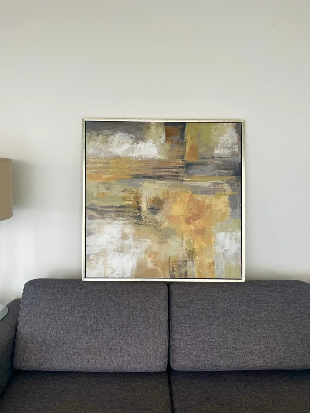 Large Modern Abstract Painting Wall Art - 36.5” x 36.5” image indicator(2)